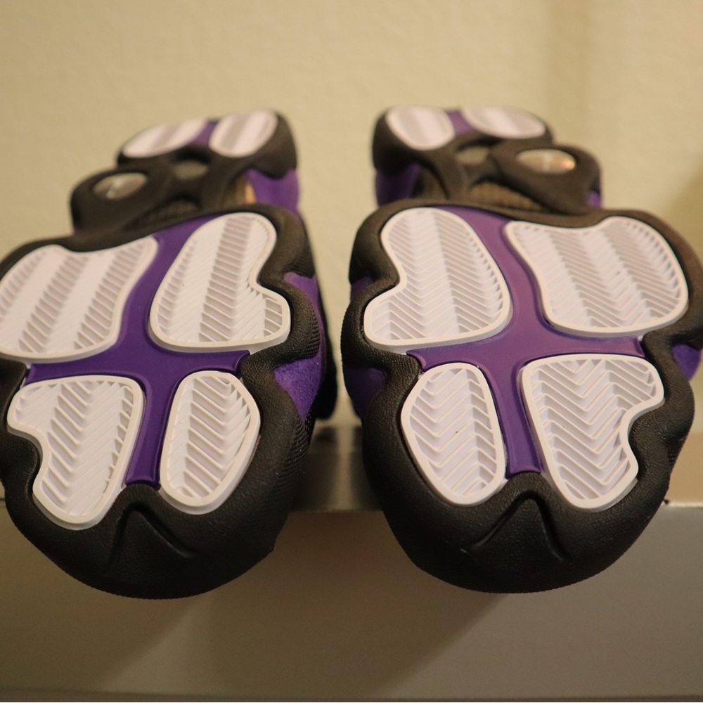 💥DEAD STOCK💥 Air Jordan 13 Court Purples Men’s Size 12 - Picture 5 of 8